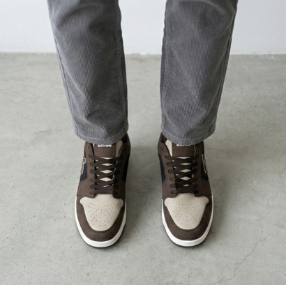 Skevoxe Edge - Mahogany Obsidian Sneakers