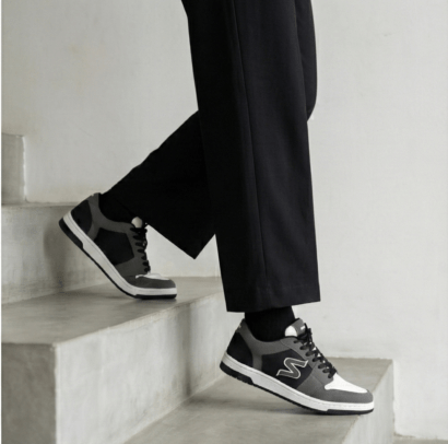 Skevoxe Edge - Hematite Sneakers