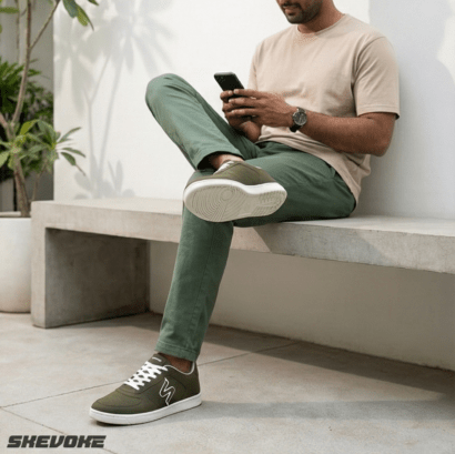 Skevoxe Terra - Peridot Sneakers