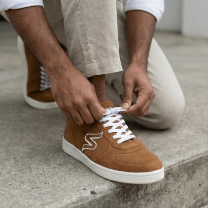 Skevoxe Terra – Tiger Eye Sneakers